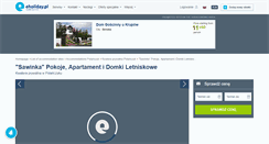 Desktop Screenshot of noclegipolanczyk.net